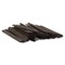 Black Popsicle Sticks for Crafts 4-1/2", Unfinished Craft Sticks | Woodpeckers